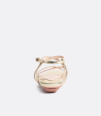Vine Sandals en Oro Claro