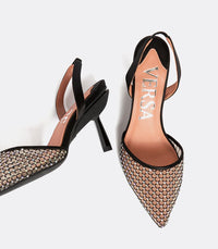 Everyday Heel en Malla de Cristal