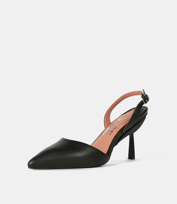 Everyday Heel en Piel Negra