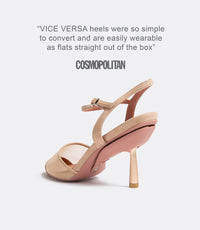 Everyday Heel en Malla Beige