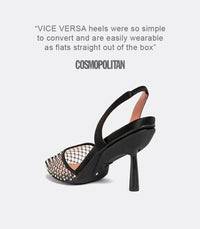 Everyday Heel en Malla de Cristal