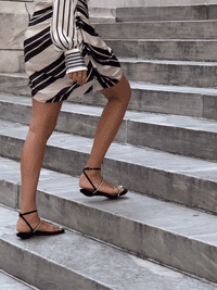 Publicist Pumps en Cristal Negro