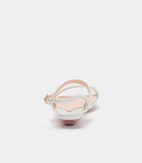 Brooklyn Sandals en Perla Blanca