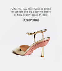 Publicist Pumps en Dorado