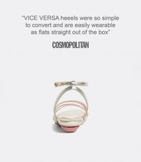 Strappy Sandals en Dorado